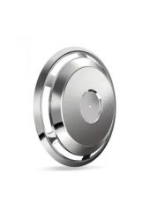 Q16 Nickel Plated Right Rear Wheel Rim Cover