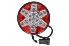 Reverse Lamp With Round Led 24V Prestij Cobra