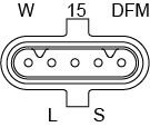 Isuzu E4 Mercedes Actros 100Ah Alternator