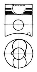 Piston Q125 Man D2566