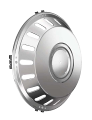 Front Wheel Hub Cap Nickel 22.5 Rim
