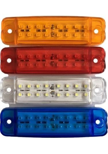 LAMPA GABARIT GALBEN ALB ROSU