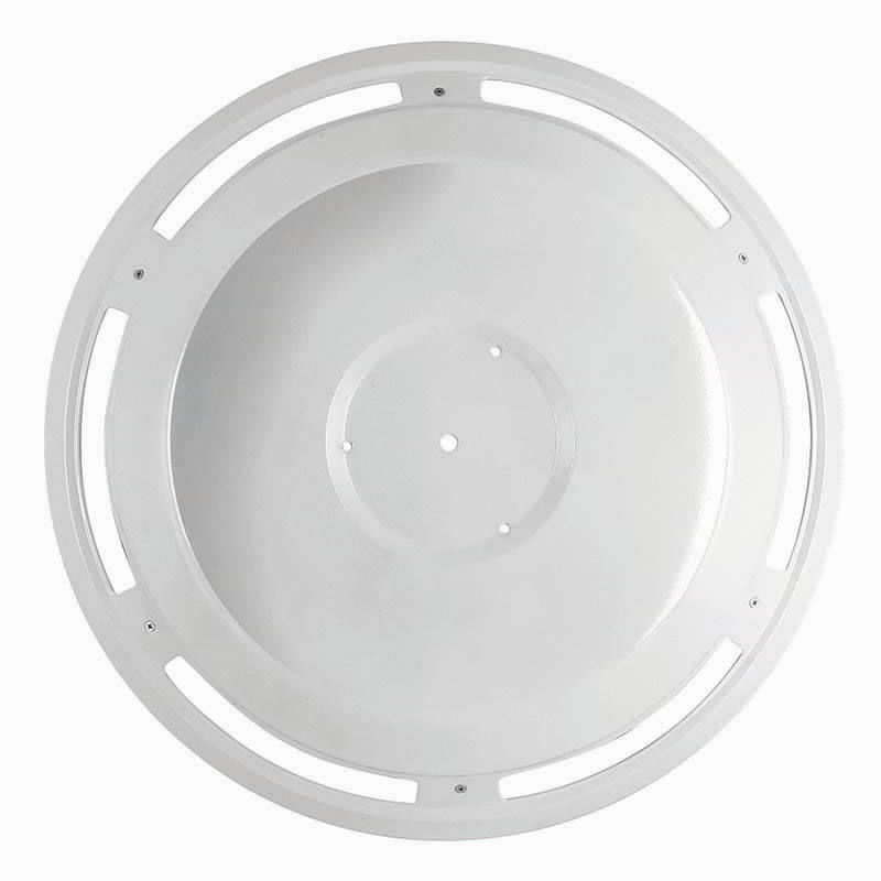 White Painted Rear Rim Cap 22.5