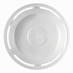 White Painted Rear Rim Cap 22.5