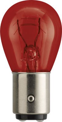 Kırmızı Armut Ampul 2 Filamentli 12V
