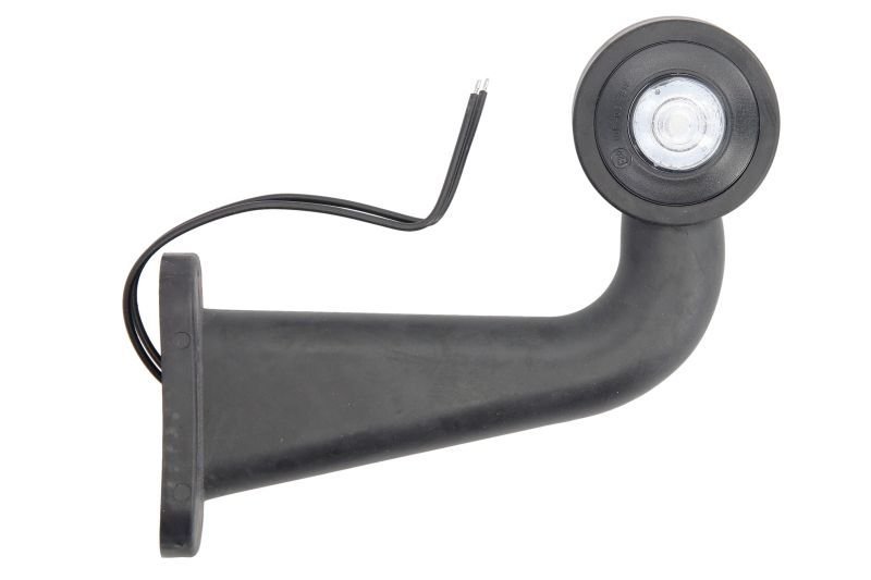 White Red LED Gabarit Lamp Horn Right