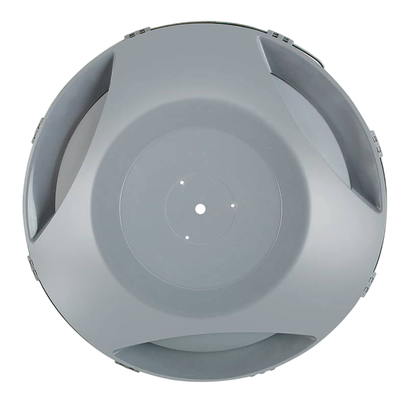 Wheel Cover Rear Gray 22.5 Plastic