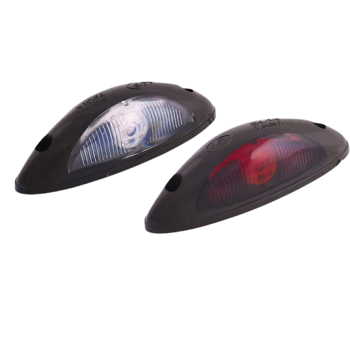 2 Led Beyaz Kırmızı Yarımay Gabarit Lambası