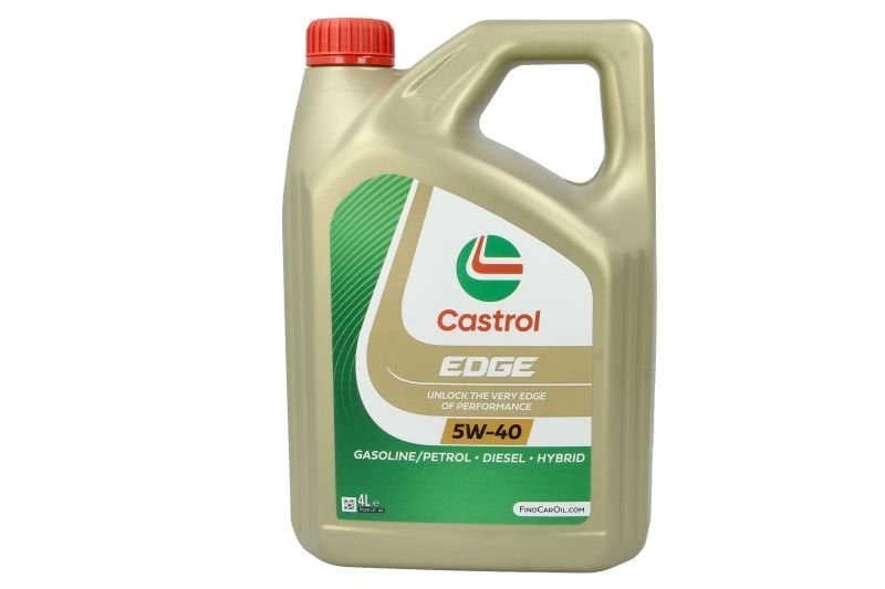 Castrol Motor Yağı 5W40 Edge Tam Sentetik 4L